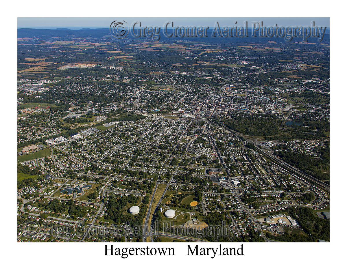 Aerial Photos of Hagerstown, Maryland Greg Cromer's America from the Sky