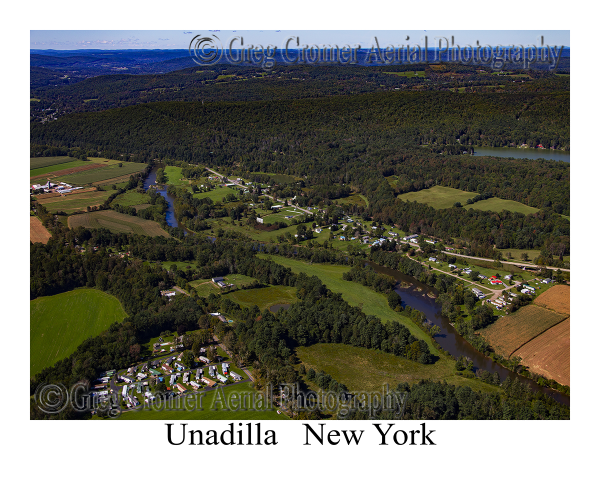Greg Cromer Aerial Photography Aerial Photos of Unadilla, New York